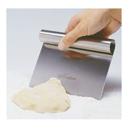  Norpro Stainless Steel Scraper/Chopper, 6in/15cm x 4in/10cm