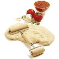 Norpro Wood Pastry/Pizza Roller 4.25in/10.5cm