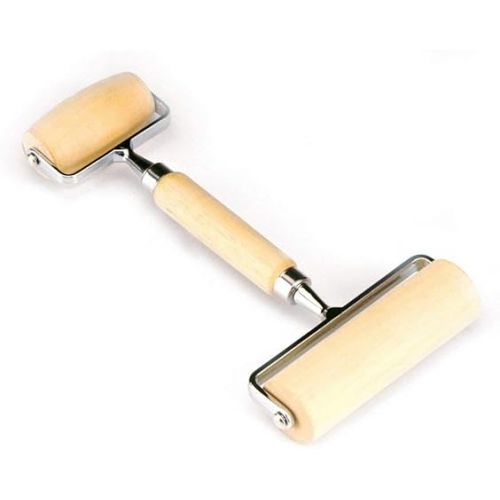  Norpro Wood Pastry/Pizza Roller 4.25in/10.5cm