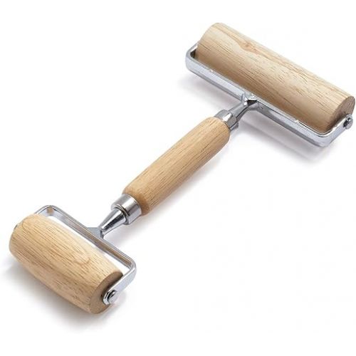  Norpro Wood Pastry/Pizza Roller 4.25in/10.5cm