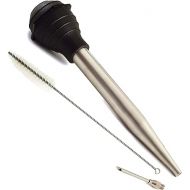 Norpro Deluxe Stainless Steel Baster with Injector and Cleaning Brush 11