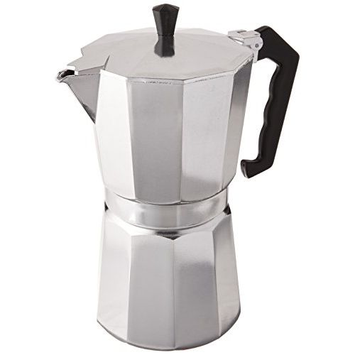  Norpro 8-Cup Espresso Maker, One Size, Silver