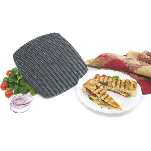  Norpro Italian Panini Sandwich Press And Steak Chicken Grill Cast Iron New 963: Grill Pans: Kitchen & Dining