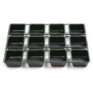 Norpro 3998 Nonstick 12-Cavity Linking Brownie Muffin Cupcake Cake Pan, Squares: Individual Serving Bakeware Products: Kitchen & Dining