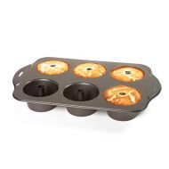 Norpro 3975 Nonstick 6 Cup Mini Angel Food Bundt Cake Kitchen Bake Pan, 17in/43cm x 11in/28cm x 2.25in/5.5cm, As Shown: Kitchen & Dining