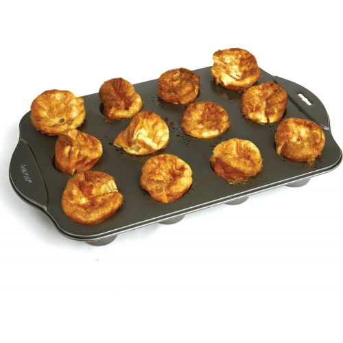  Norpro 3971 Nonstick Mini Popover Pan, 12 Count: Pop Over Pan: Kitchen & Dining