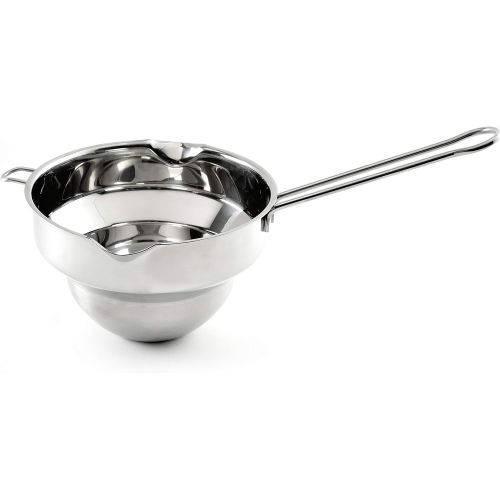  Norpro Universal Stainless Steel Double Boiler, 3-Quart, One Size, As Shown: Kitchen & Dining