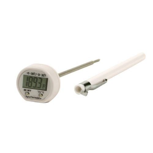  Norpro Digital Thermometer, White: Instant Read Thermometers: Kitchen & Dining