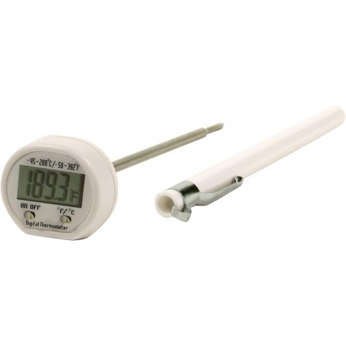  Norpro Digital Thermometer, White: Instant Read Thermometers: Kitchen & Dining