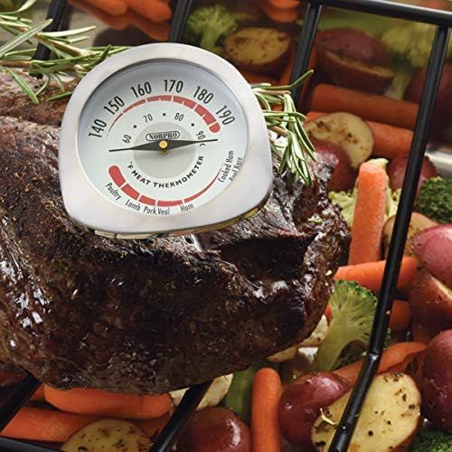  Norpro 5971 Meat Thermometer, 1 EA, Silver: Kitchen & Dining