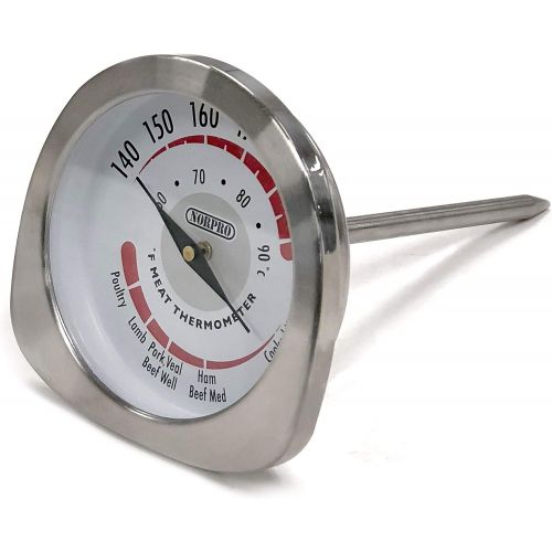  Norpro 5971 Meat Thermometer, 1 EA, Silver: Kitchen & Dining