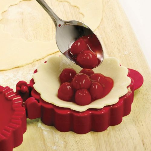  Norpro 1042 Lattice Mini Pie Mold, 4.5 x 5.75 x 2 / 11.5cm x 14.5cm x 5cm, As Shown: Baking Molds: Kitchen & Dining