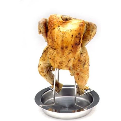  [아마존베스트]Norpro Deluxe Stainless Steel Vertical Meat Poultry Chicken Turkey Roaster, 266