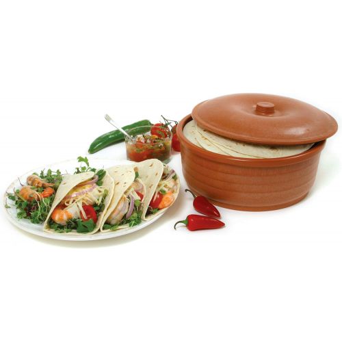  [아마존베스트]Norpro Tortilla Pancake Keeper, One Size, Brown