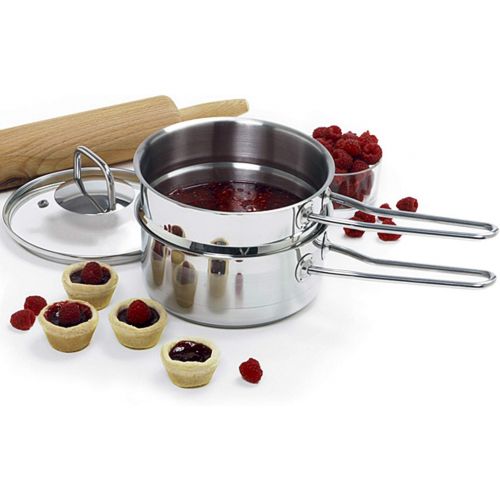  Norpro - 238 Norpro KRONA 1.5 Quart Stainless Steel Double Boiler, Holds 1.5qt/1.4L, As Shown