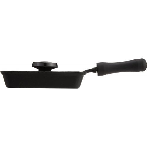  Norpro Mini Cast Iron Panini Pan with Press, 5.9 IN, As Shown