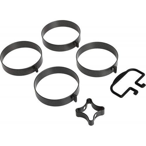  [아마존베스트]Norpro Nonstick Egg/Pancake Rings, 4 Piece Set