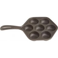 [아마존베스트]Norpro Cast Iron Stuffed Pancake Pan, Munk/Aebleskiver, 2 / 5cm diameter, Black