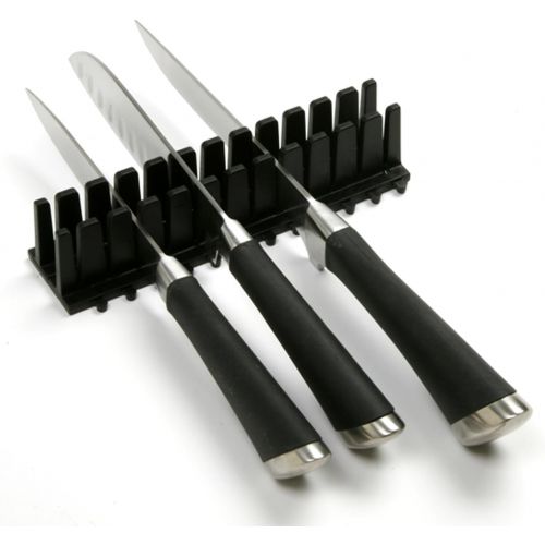  [아마존베스트]Norpro Knife Organizer, Pack of 4, Black