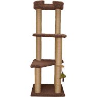 North American Pet Classy Kitty 60.5 3-Story Cat Tree with Sky Lounger, 21x23.5x 60.5