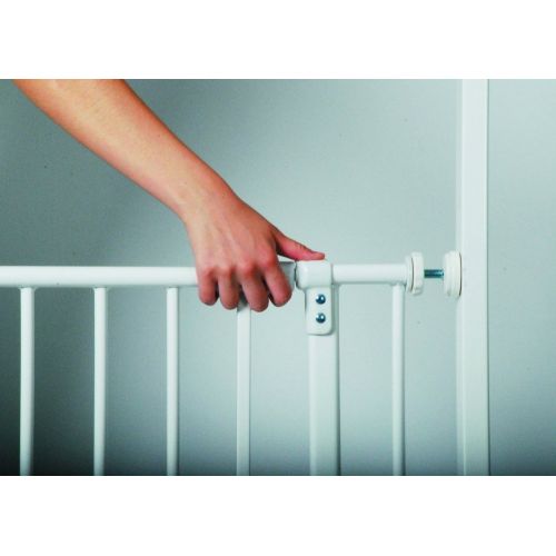  North States 38.5 Wide Easy-Close Baby Gate: The multi-directional swing gate with triple locking system - Ideal for doorways or between rooms. Pressure mount. Fits 28-38.5 wide (2