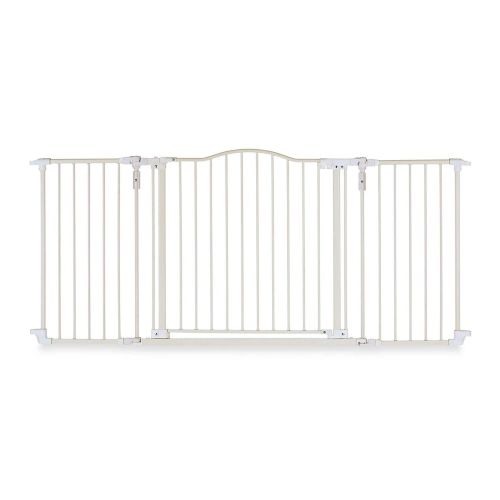  North States Deluxe Decor Baby Pet Metal Gate 38-72 Inches w 15-Inch Extension