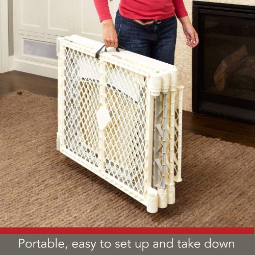  North States 2-Panel Extension for Ivory Superyard Ultimate Play Yard: Increases play space up to 34.4 sq. ft. (Adds 64, Ivory)