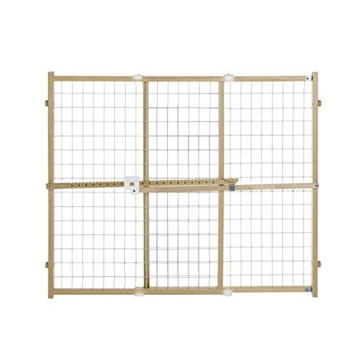  Quick-Fit Wire Mesh Gate by North States: Hassle-free rachet system for quick custom fit - Ideal for...