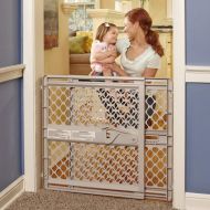 North States 42 Wide Supergate Ergo Baby Gate: Easy-fit and adjustable. Hardware or Pressure...