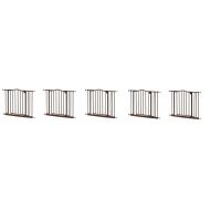 North States Pet North States MyPet 38.25 Windsor Arch Gate: Heavy Duty Metal Construction with Triple Lock Technology. Pressure Mount. Fits 28.25-38.25 Wide (28.5 Tall, Matte Bronze)