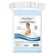 NorthShore Premium Quilted 17 x 24, 8 oz. Changing Pads, Small, Pack/25
