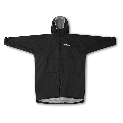  Northcore Surfing and Watersports Accessories - Beach Basha Sport Long Sleeve Changing Robe Black