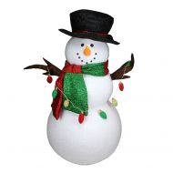 Northlight 5 Musical Inflatable Snowman Christmas Decoration with LED Lights
