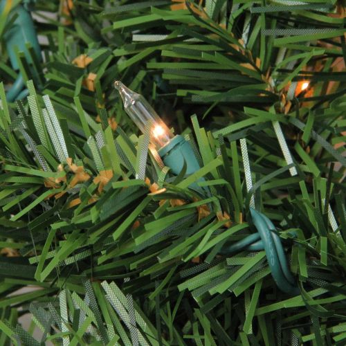  Northlight 24 in. Pre Lit Artificial Canadian Pine Christmas Wreath