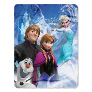 The Northwest Company Disneys Frozen A Frozen Day Fleece Throw Blanket, 46-Inch by 60-Inch