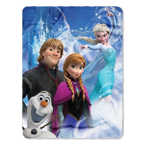  The Northwest Company Disneys Frozen A Frozen Day Fleece Throw Blanket, 46-Inch by 60-Inch