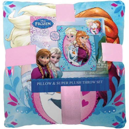  Disneys Frozen Nordic Family Pillow & Throw Set - by The Northwest Company