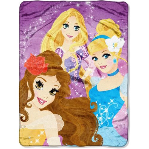  Northwest Disney Princess Silk Touch Throw - 46 x 60