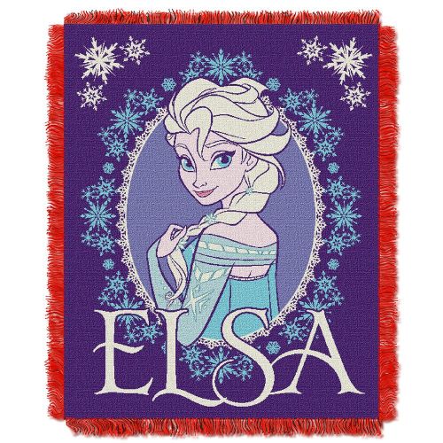  Northwest The Company Disneys Frozen Frozen Heart Triple Woven Throw Blanket, 48 by 60-Inch