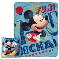 The Northwest Company Mickey Mouse Make Friends Pillow & Throw Set