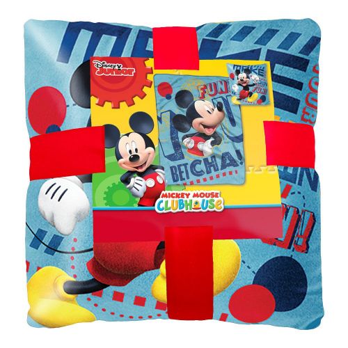  The Northwest Company Mickey Mouse Make Friends Pillow & Throw Set