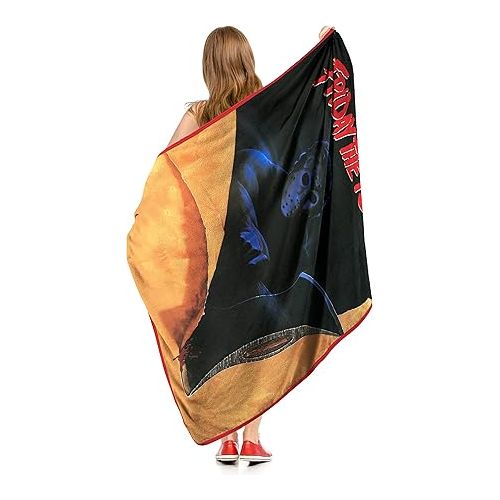  Northwest Friday The 13th Micro Raschel Throw Blanket, 46