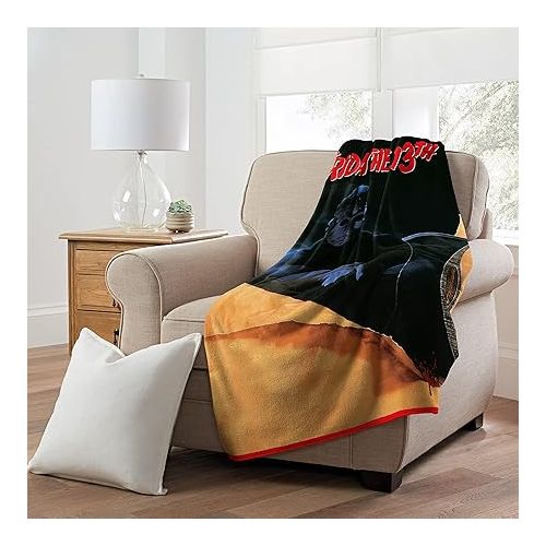  Northwest Friday The 13th Micro Raschel Throw Blanket, 46