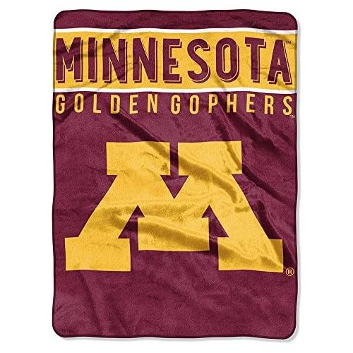  The Northwest Company Minnesota Golden Gophers Basic Raschel Blanket