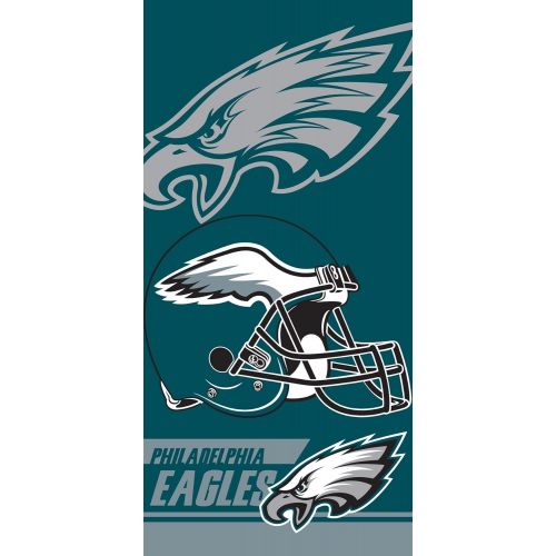  Northwest NFL Philadelphia Eagles Double Covered Beach Towel, 28 x 58-Inch