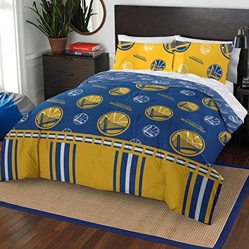  Northwest NBA Golden State Warriors Queen Bed in a Bag Complete Bedding Set #528520859