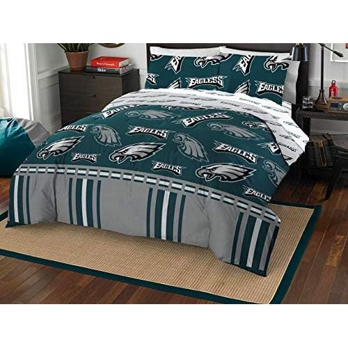  Northwest NFL Philadelphia Eagles Bed in a Bag Complete Bedding Set, Queen #986340689