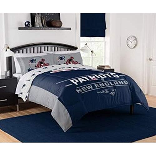  The Northwest Company NFL New England Patriots “Monument” Full/Queen Comforter #318934799