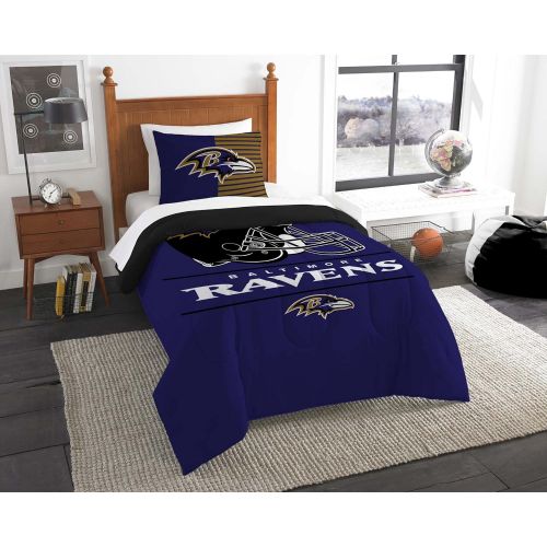  The Northwest Co mpany NFL Baltimore Ravens Draft Twin 2-piece Comforter Set