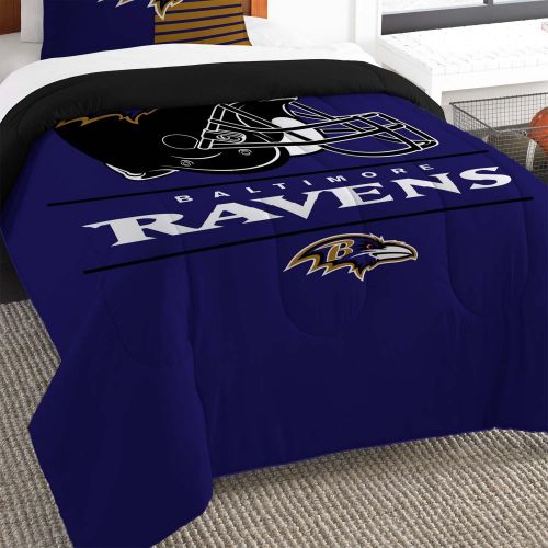  The Northwest Co mpany NFL Baltimore Ravens Draft Twin 2-piece Comforter Set